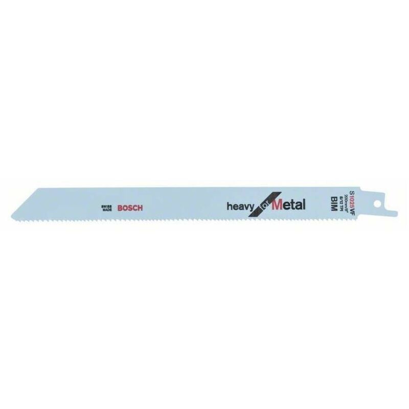 

Bosch 2608656265 Hoja de sierra de sable S 1025 VF Heavy Metal 5 uds
