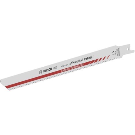 Hoja De Sierra Sable S 1122 Chmpack 10 Unidades Bosch