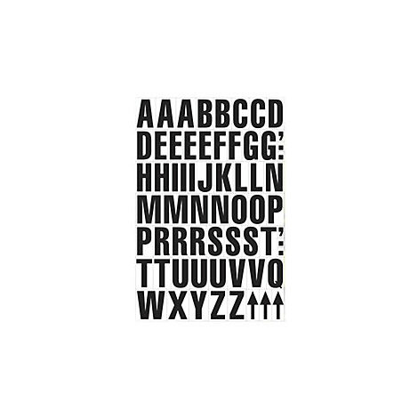 Hoja DIN A4  con letras magnéticos  UE 2 hojas idénticas 