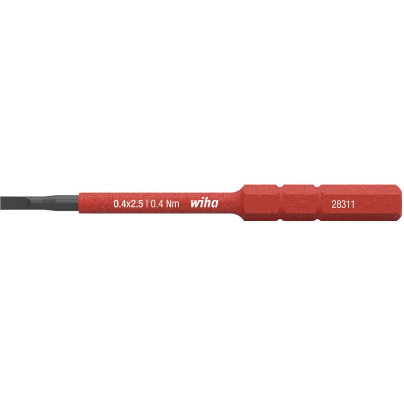 

Hoja intercambiable Torque VDE 2,5x75 Wiha