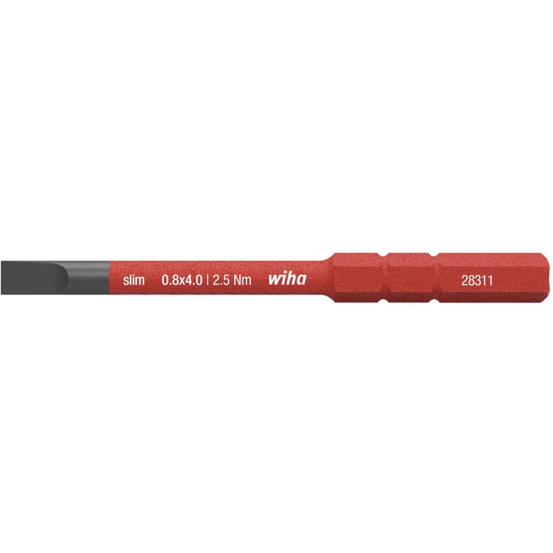 

Hoja intercambiable Torque VDE 4,0x75 Wiha
