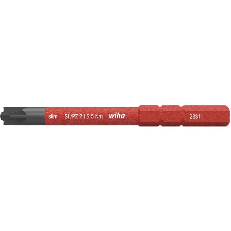 

34590 - PUNTA SLIMPUNTA ELECTRIC 2831 SLIMPUNTA ELECTRIC SL/PZ2 X 75 MM REF. 2831142 - Wiha