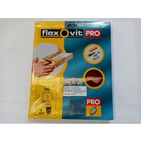 HOJA LIJA ALTO RENDIMIENTO 230X280 G.120 - SAINT GOBAIN