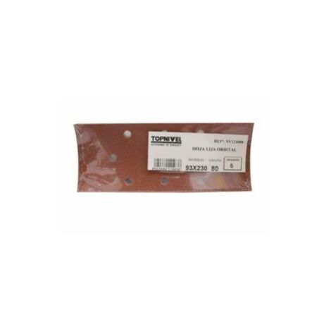 Hoja Lija Orbital Perfor. 093X230Mm Gr80 Nivel 5 Pz