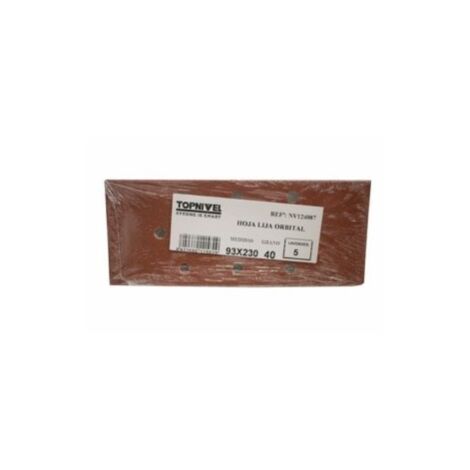 Hoja Lija Orbital Perfor. 093Xx230Mm Gr40 Nivel 5 Pz