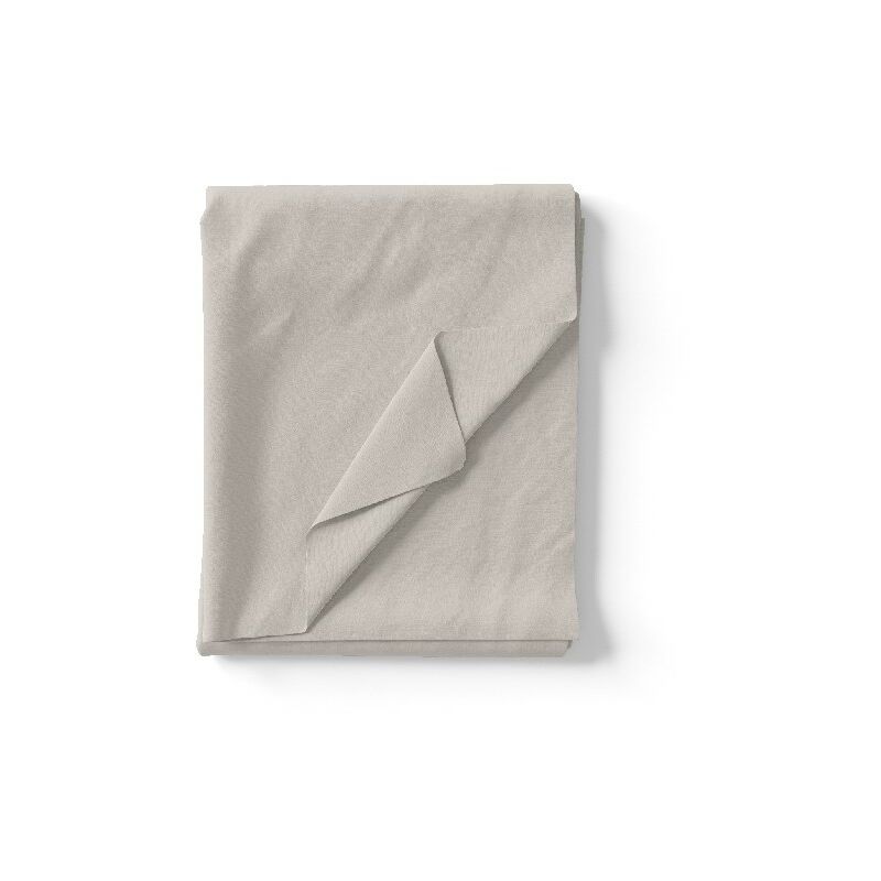 

Hoja One - Individual, color solido - para cama - Beige en Algodon, 150 x 290 cm