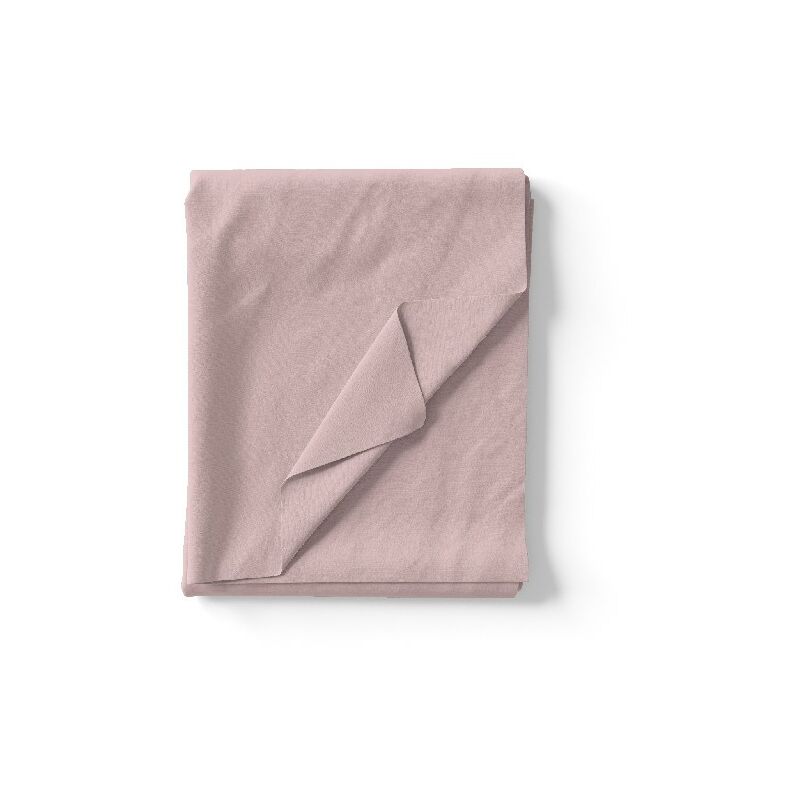 

Hoja One - Individual, color solido - para cama - Rosa en Algodon, 150 x 290 cm