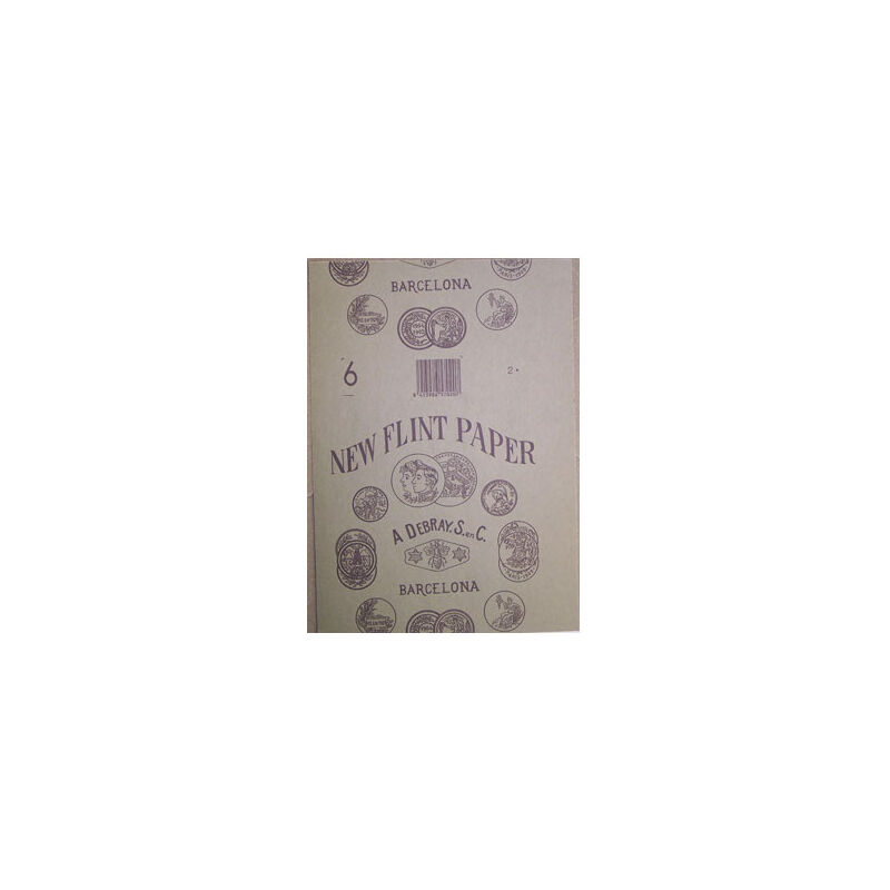 Hoja papel lija 'medallas' gr 80 (6) - 63642535170