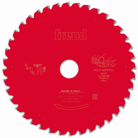 Hoja para sierra circular portátil FREUD - Ø210 2,4/1,6 AL30 Z40 TPB 0° - F03FS09886 -FR15M001M