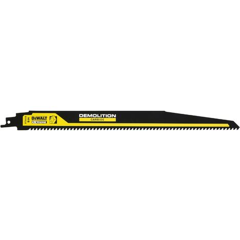 Hoja para sierra sable, 305 mm, para madera con clavos, 6TPI  DeWalt DT20438-QZ
