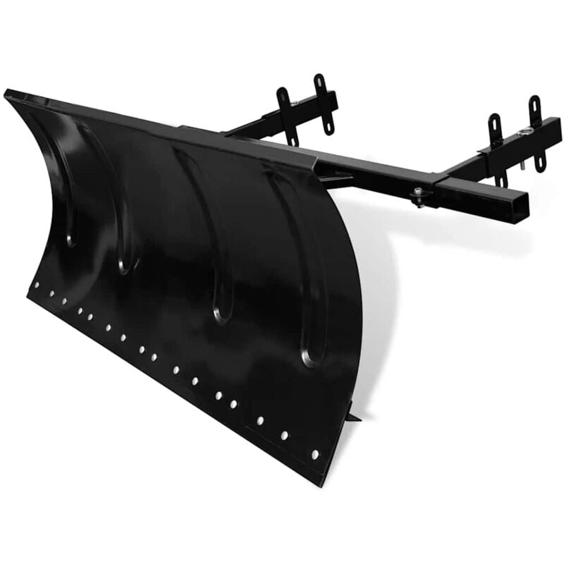 

vidaXL Hoja Quitanieves para Lanzador de Nieve 100x44 cm - Negro