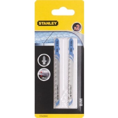 Hoja Sierra Calar Acero Lt10Mm Vast."T" C/Recto Stanley 2 Pz