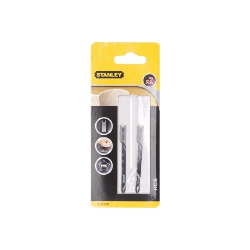 

Hoja Sierra Calar Madera/Aglo L50Mm Vast.'U' Cont Stanley 2 Pz