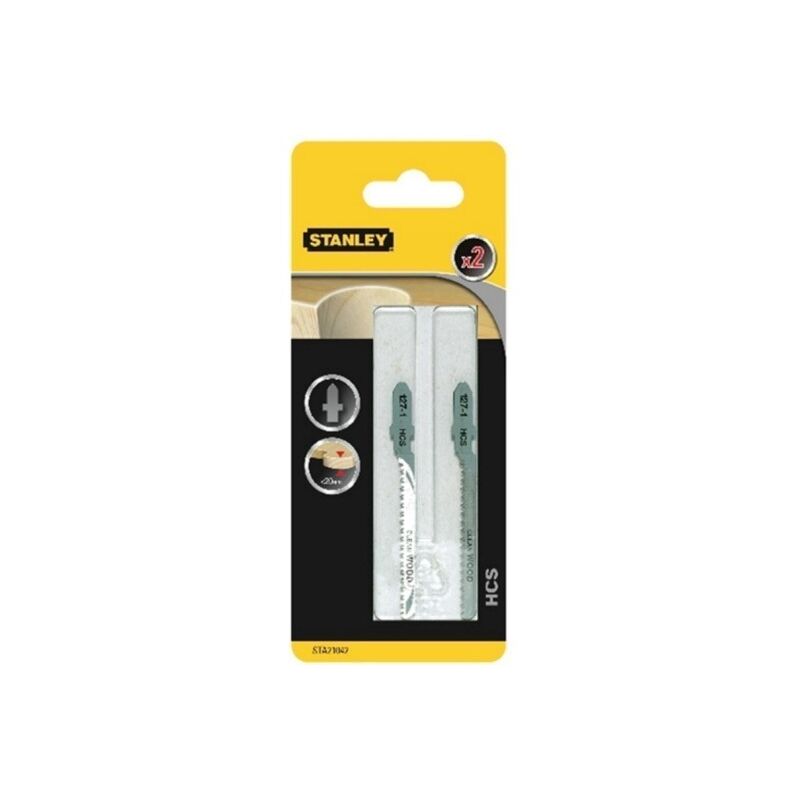 

Stanley ® - Hoja Sierra Calar Madera L50Mm Vast.'T' Cont Stanley 2 Pz