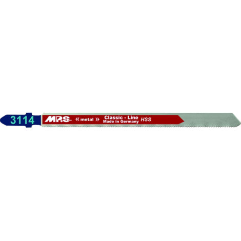 Hoja sierra calar MPS 3114 de acero HSS, dentado 21 TPI, pack de 2 unidades.