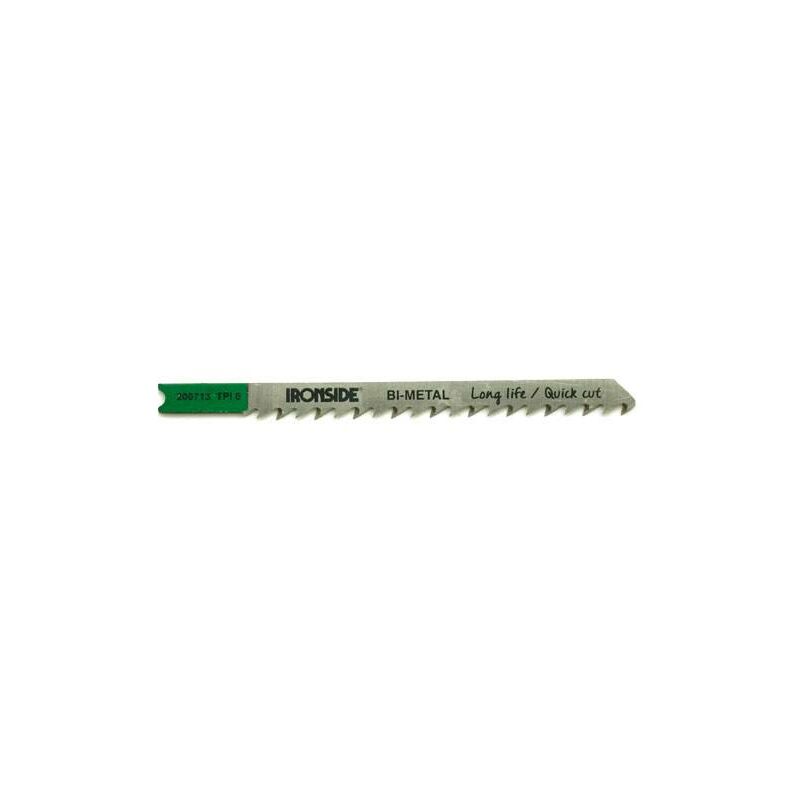 

Hoja Sierra Calar Para Madera (5 Un) U101 Df Recto Fino. Logitud 100 Mm - Ironside