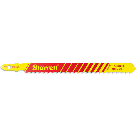 Hoja sierra calar Starret BU56-125MM Madera Blister 5 piezas