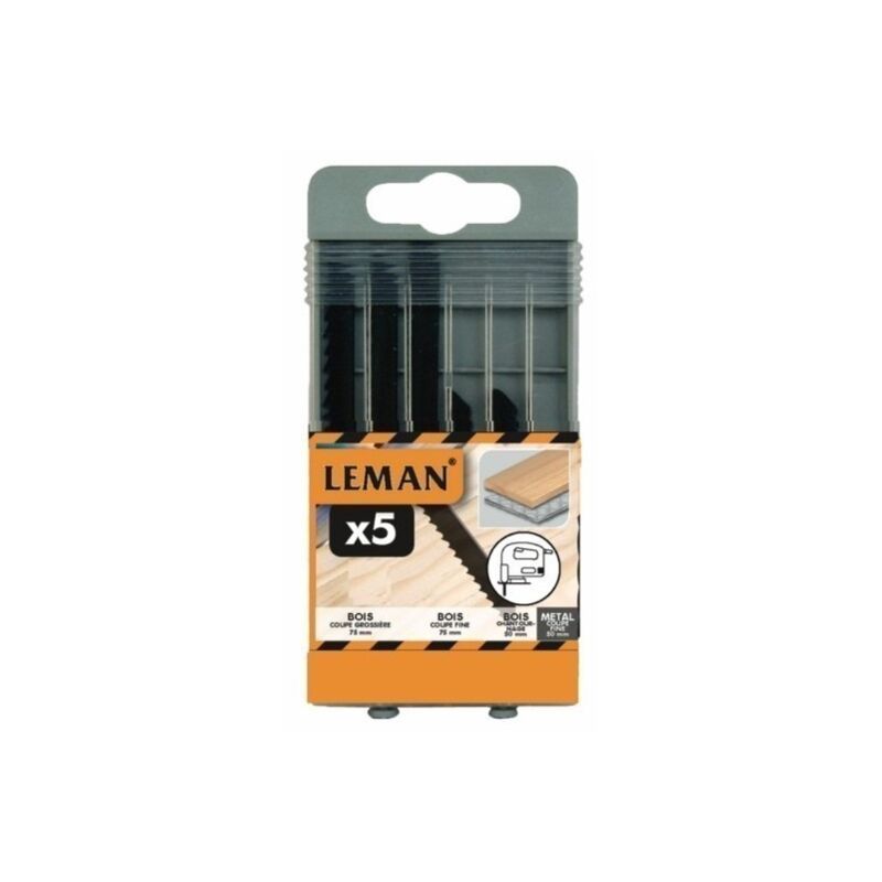 

Hoja Sierra Calar Vastago'T' H. Surt 5 Pz - Leman