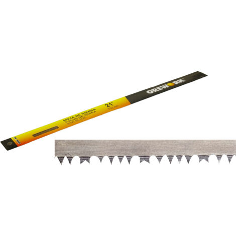 Hoja sierra diente americano - 21" - 533 mm