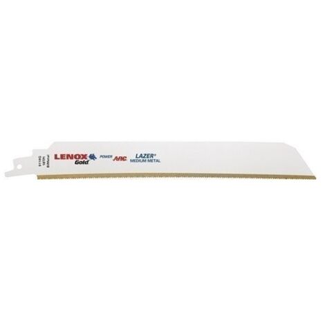 Hoja Sierra Sable 229Mm Hss Titanio Tipo 9118Gr Gold Lazer