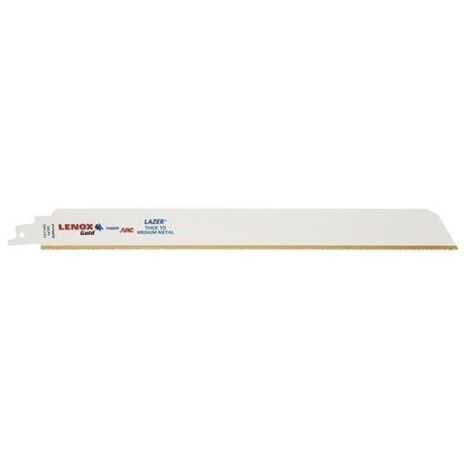 Hoja Sierra Sable 305Mm Hss Titanio Tipo 12114Gr Gold Lazer