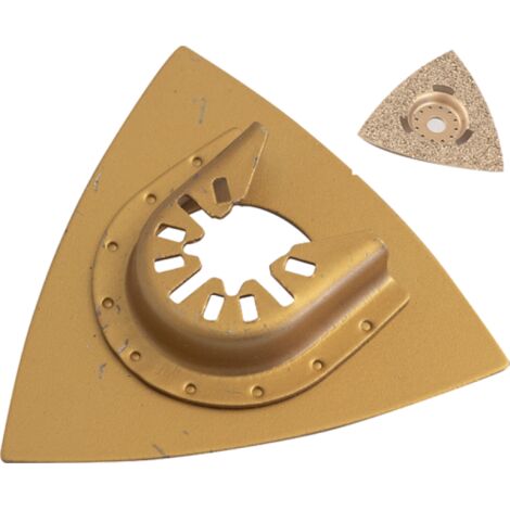 Hoja Triangular Metal Duro para Herramienta Multifuncional Yamato 250 W