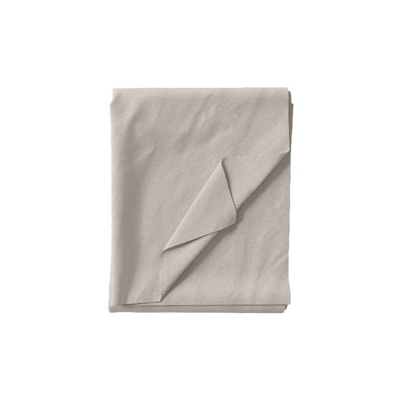 

Hoja Two - Doble, color solido - para cama - con funda de almohada Gris en Algodon, 240 x 290 cm