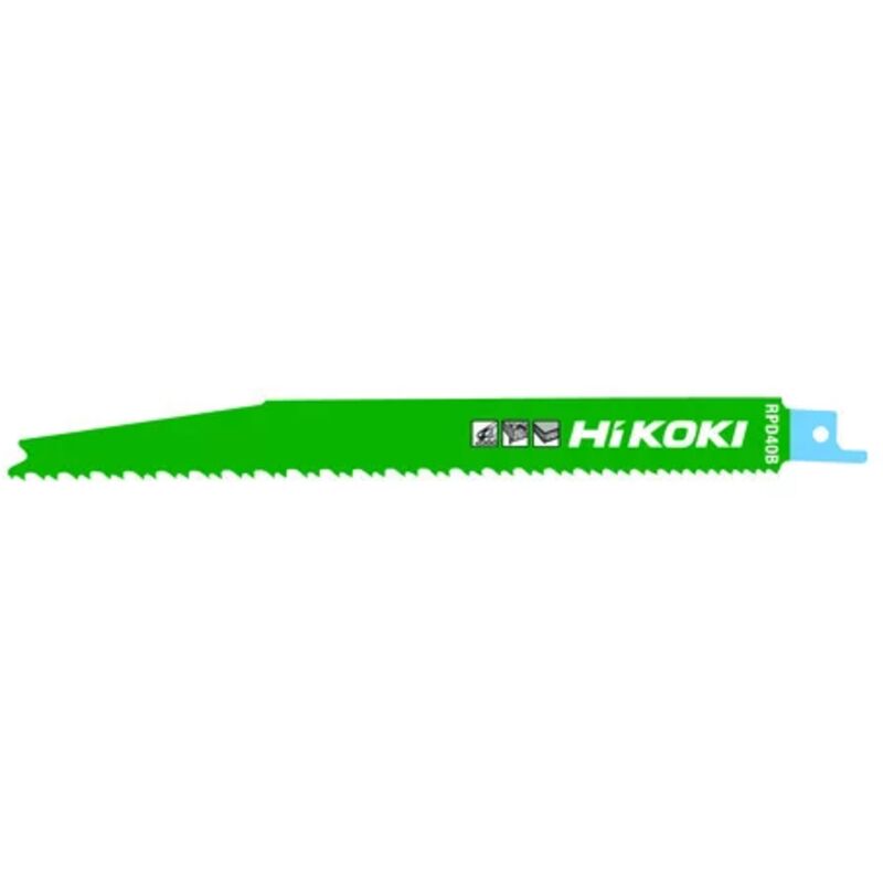 Hikoki 752024 Gerades Sägeblatt 200 Mm Metall 5 Stück
