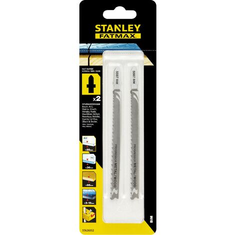 Hojas bimetálicas x2 101mm Stanley STA26052-XJ