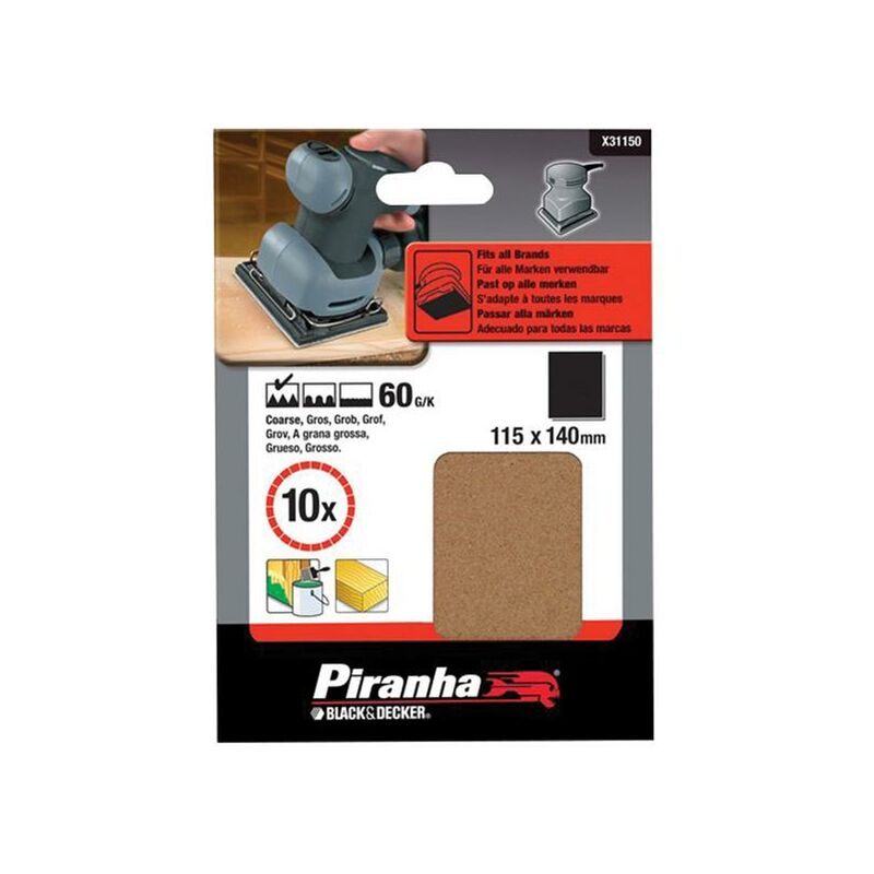 

Black&decker - HOJAS DE LIJA A-1322 A-1322