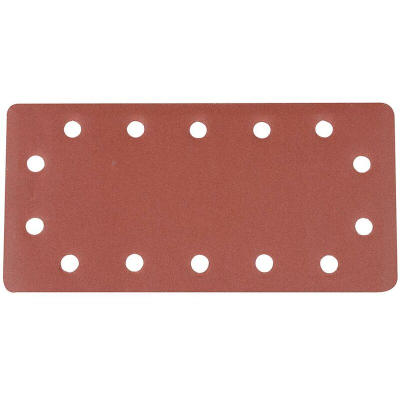Hojas de lija perforadas autoadherentes, 115 x 230 mm, 10 pzas Grano 240