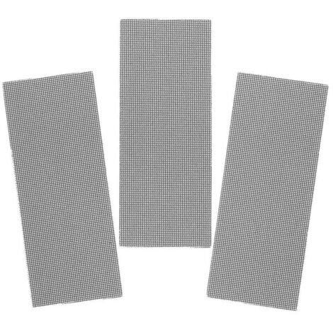 Hojas de lija x3 93x230mm grano 120 para multilijadoras Stanley STA39057-XJ