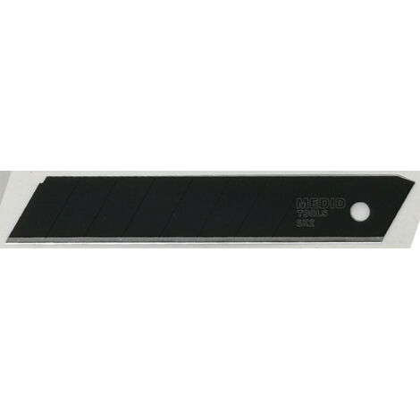Hojas de repuesto de 25 mm con tratamiento negro de carbono - Estuche de 10