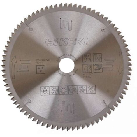 Hojas de sierra circular de aluminio Proline 255 x 30