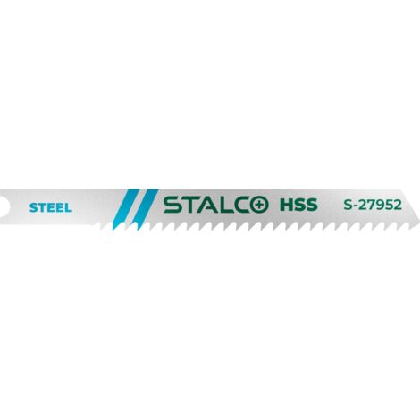 Hojas de sierra de calar - metal 2,0 x 52 mm, mango B&D, juego de 5 STALCO S-27952