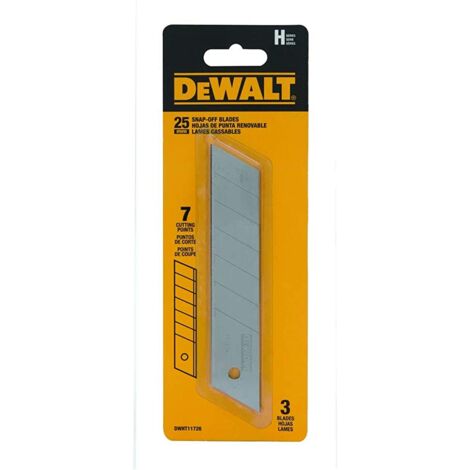 HOJAS PARA CUTTER 25MM - STANLEY BLACK & DECK