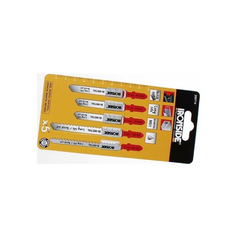 

Hojas Sierra Para Metal (Juego De 5 Piezas) Limpio Y Recto
