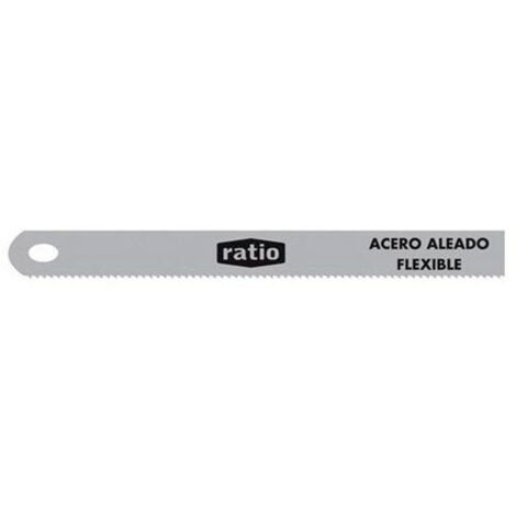 Hojas sierra Ratio de acero aleado flexible cajas 100 hojas -
