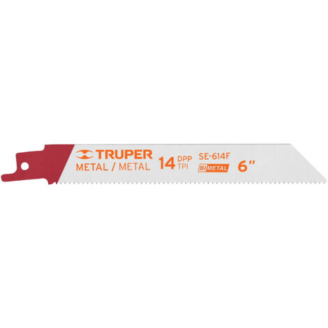 Hojas sierra sable 14 DPP para metal - 150 mm