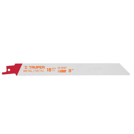 Hojas sierra sable 18 DPP para metal - 200 mm