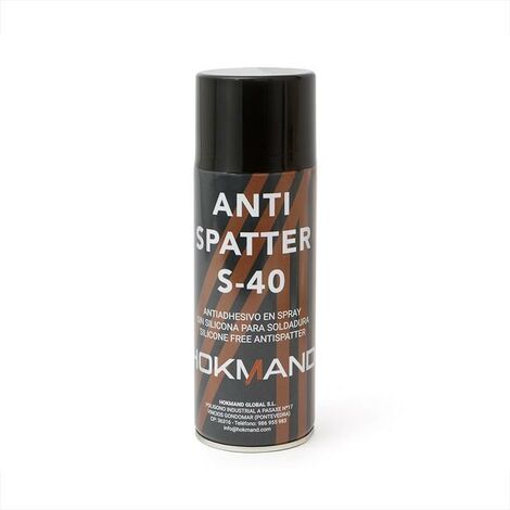 HOKMAND spray antiproyeccion sin silicona 400ml hokmand , 0UNIDADES