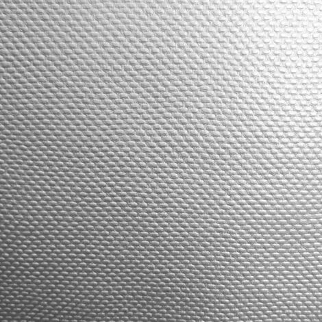 Holden Caldera Plain Silver Metallic Bubble Dots Textured Wallpaper 22290
