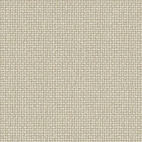 Holden Decor Basket Weave Beige Wallpaper Traditional Realistic Feature Wall