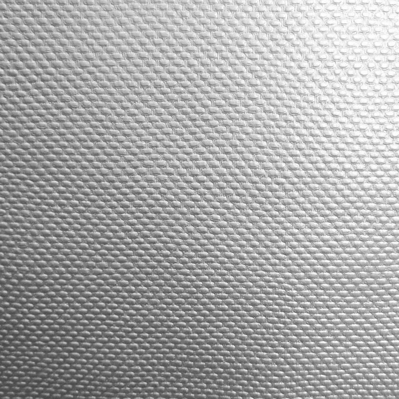 Caldera Plain Silver Metallic Bubble Dots Textured Wallpaper 22290 - Holden