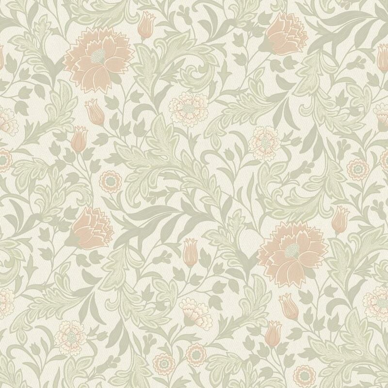 Holden Decor - Opus Bilbury Sage Wallpaper Italian Heavy Weight Textured Vinyl