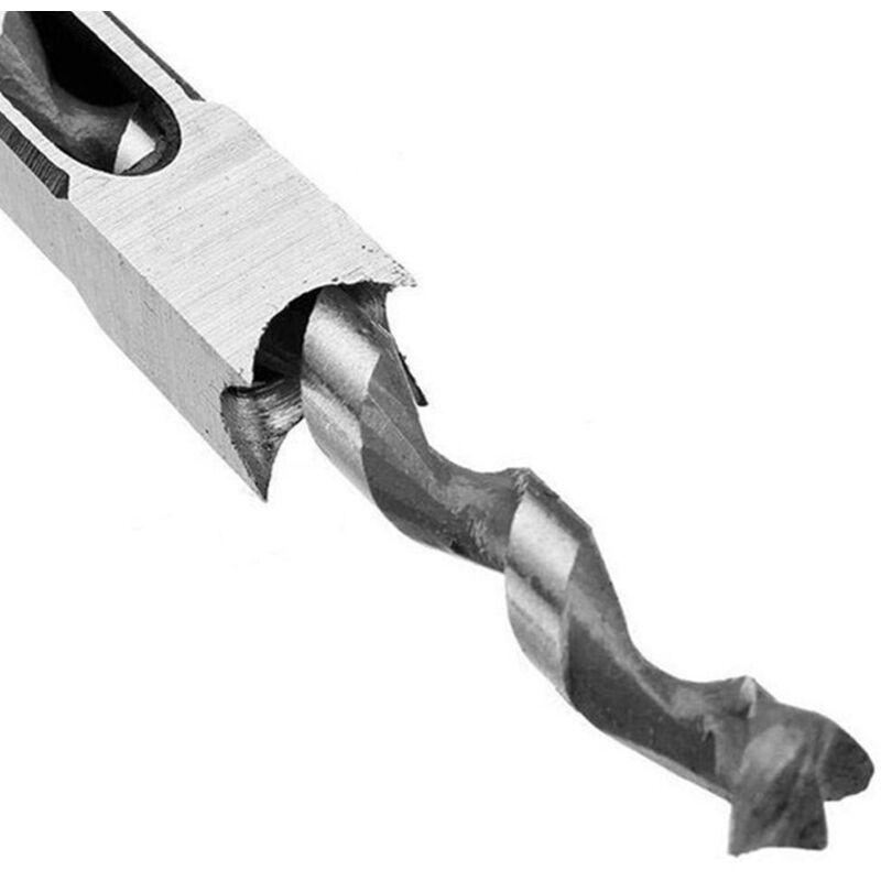 Fei Yu - Ensemble de forets à tenon et burin creux - Outil de perçage pour trous carrés pour le travail du bois