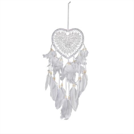 hollow Love Catch Dream Net (blanc, Avec Lampe), Style Bohme Lampe Murale Led  La Main Dcoration Romantique