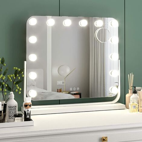 Traditional Round Wall Mounted Bathroom Extendable Swivel & Tilt Vanity Shaving Mirror with Chrome Finish Milano Ambience 