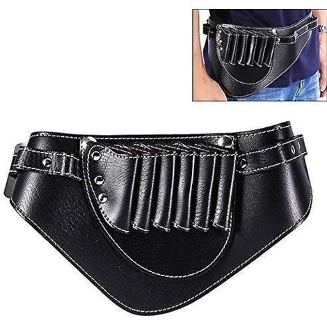 holster 4318cmavec Pu Cuir Sac De Coiffure Pouch Holder Avec La Taille Paule Ceinture En Cuir Ciseaux Sac Pour Les Coiffeurs
