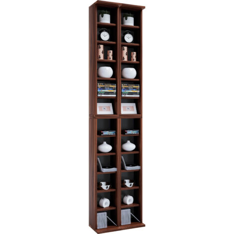 Holz CD DVD Stand Regal Schrank Almera